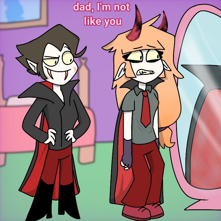 Smiyeen's tweet photo. YO NO SOY EL HIJO DE HERNANDEZ 🗣️💥 #oldart #digitalart #vampires #hell #VampiresHell #character #emo #daddyissues #fanart https://t.co/n9DKEWaj9z