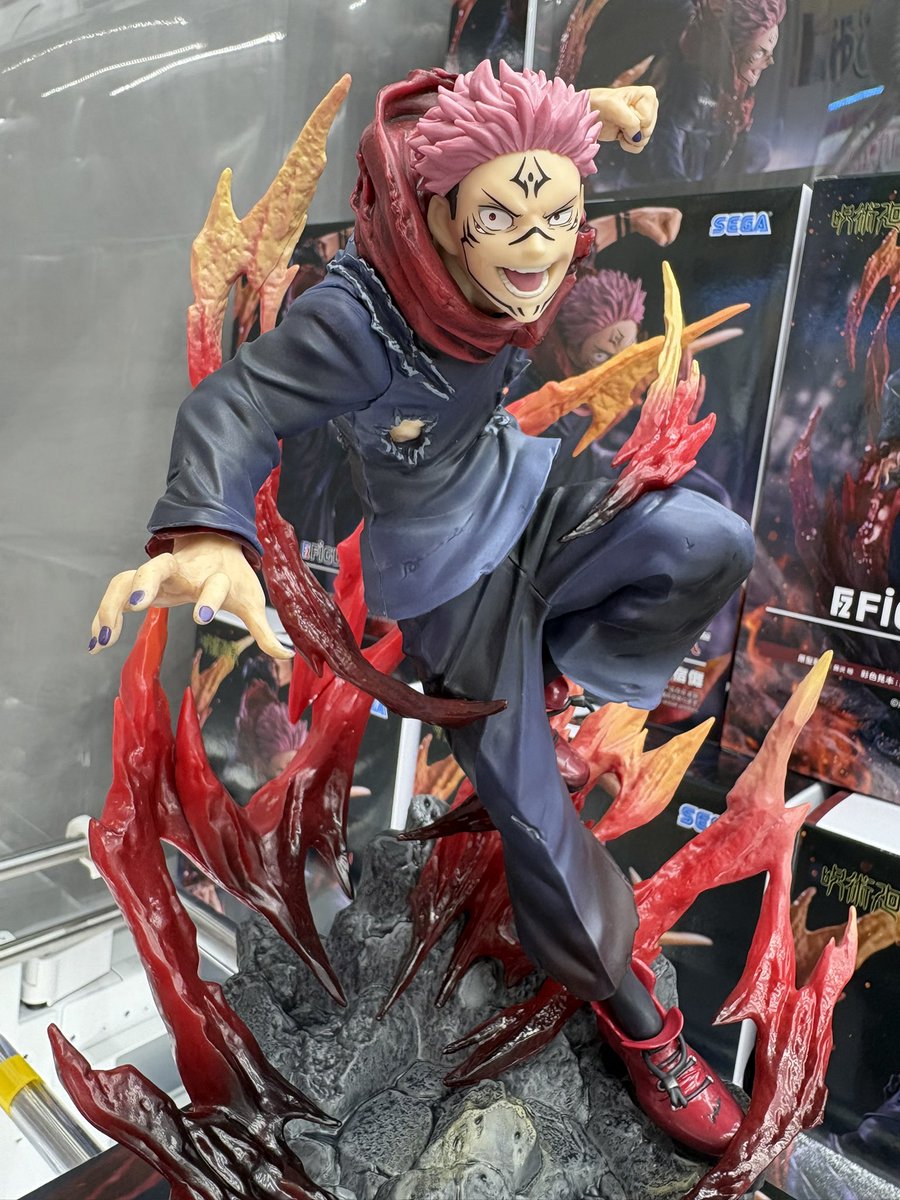 フィギュア展開中です〜😈 #呪術廻戦 #チェンソーマン #フィギュア