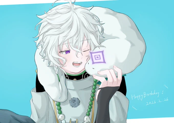 お誕生日おめでとうございます 素敵な一年になりますように #叢雲カゲツ誕生日2026