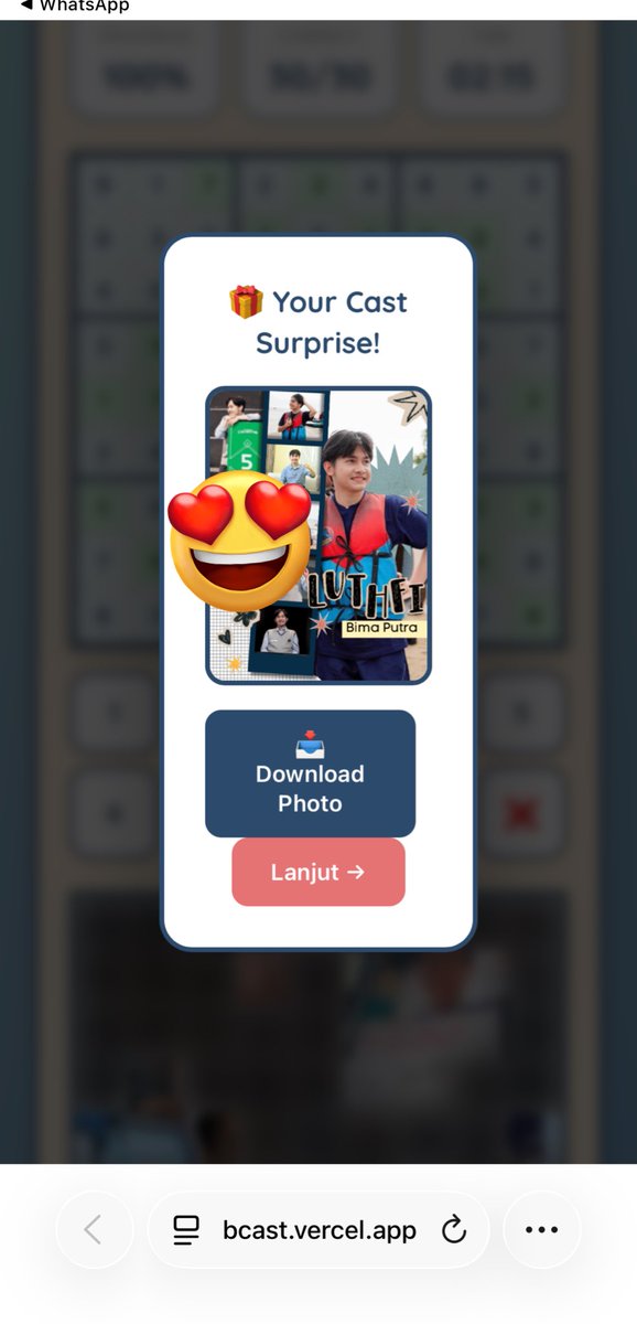 stiuvvie's tweet photo. Cobain deh gamenya karena seseru ituu!! ada puzzle, sudoku for special bday bernard🥳🤗 dan bonus photo cast lain jugaa (disini aku pas dapetnya Luthfi😍)
#HAPPYBERnardDAY #Born2Be2nard #BERNtoShine https://t.co/MqsneUg9XX