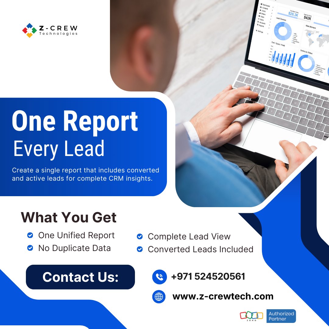 Z-Crew Technologies (ZOHO Authorized Partner UAE) tweet media