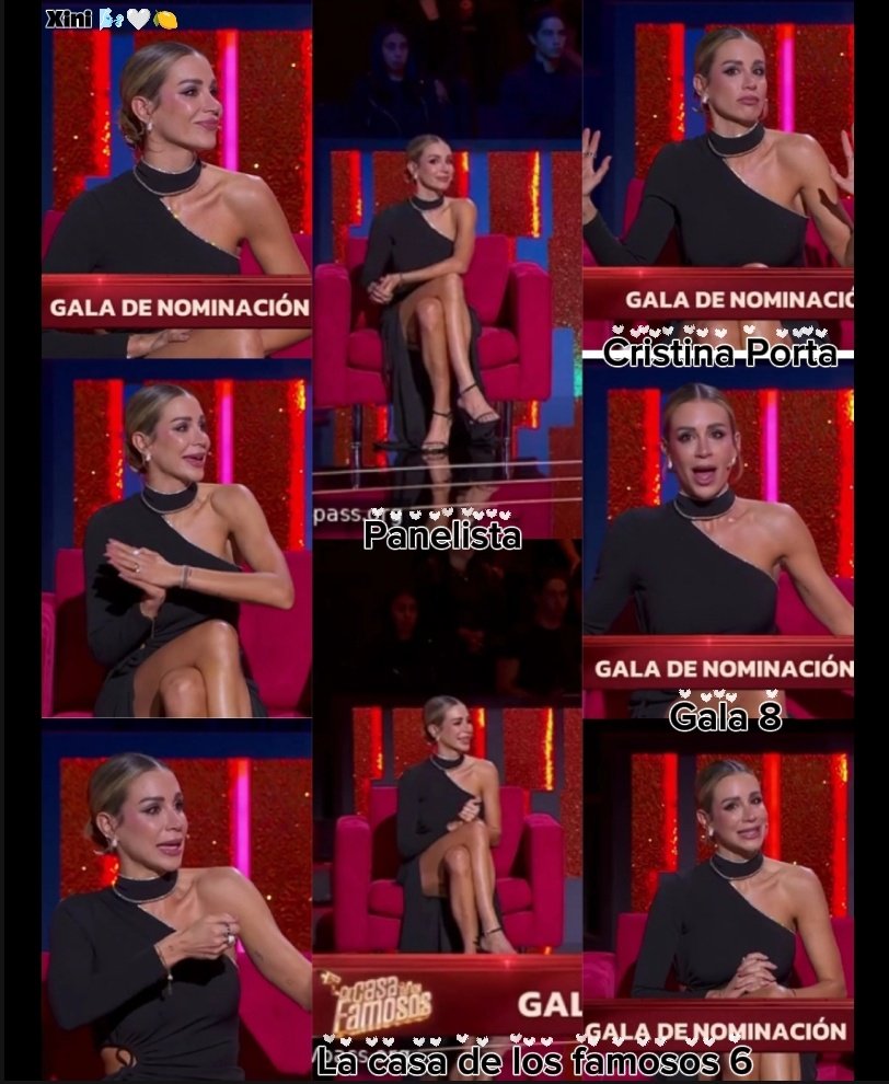 💫GaLa 8️⃣  Achieved ✅  
⭐Como siempre impecable⭐ 
#TeamPorta 🌬️🤍🍋 #CrisPorta26F
#LCDLF6 🏠🎥