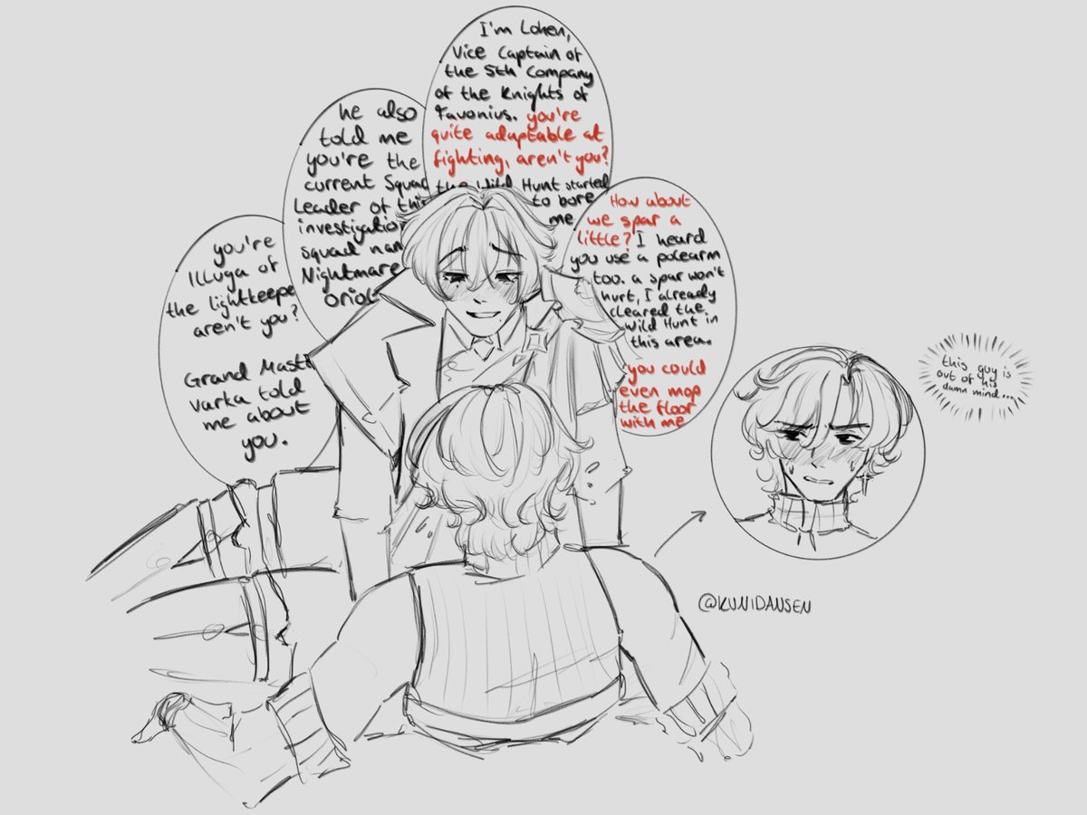 kunidansen's tweet image. There’s something about them

#illuhen #lohen #illuga