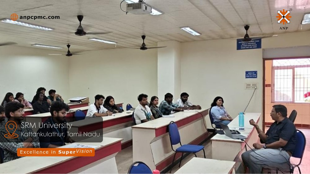 ANPIndia's tweet photo. Kannan from AN Prakash Construction Project Management Consultants Pvt. Ltd. delivered a Basics of Project Management session to Architecture students at SRM University, Chennaiβcovering planning, cost, time & quality.
π https://t.co/WL3beuJGbZ
#ANPCPMC #SRMUniversity #Chennai https://t.co/L8JbO0f9qa