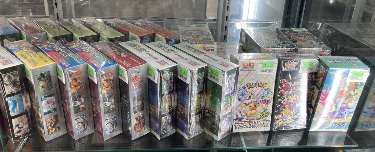 🔥#ポケカ 特価情報🔥 ポケカ未開封BOXを展開いたしました‼️ ぜひ店頭