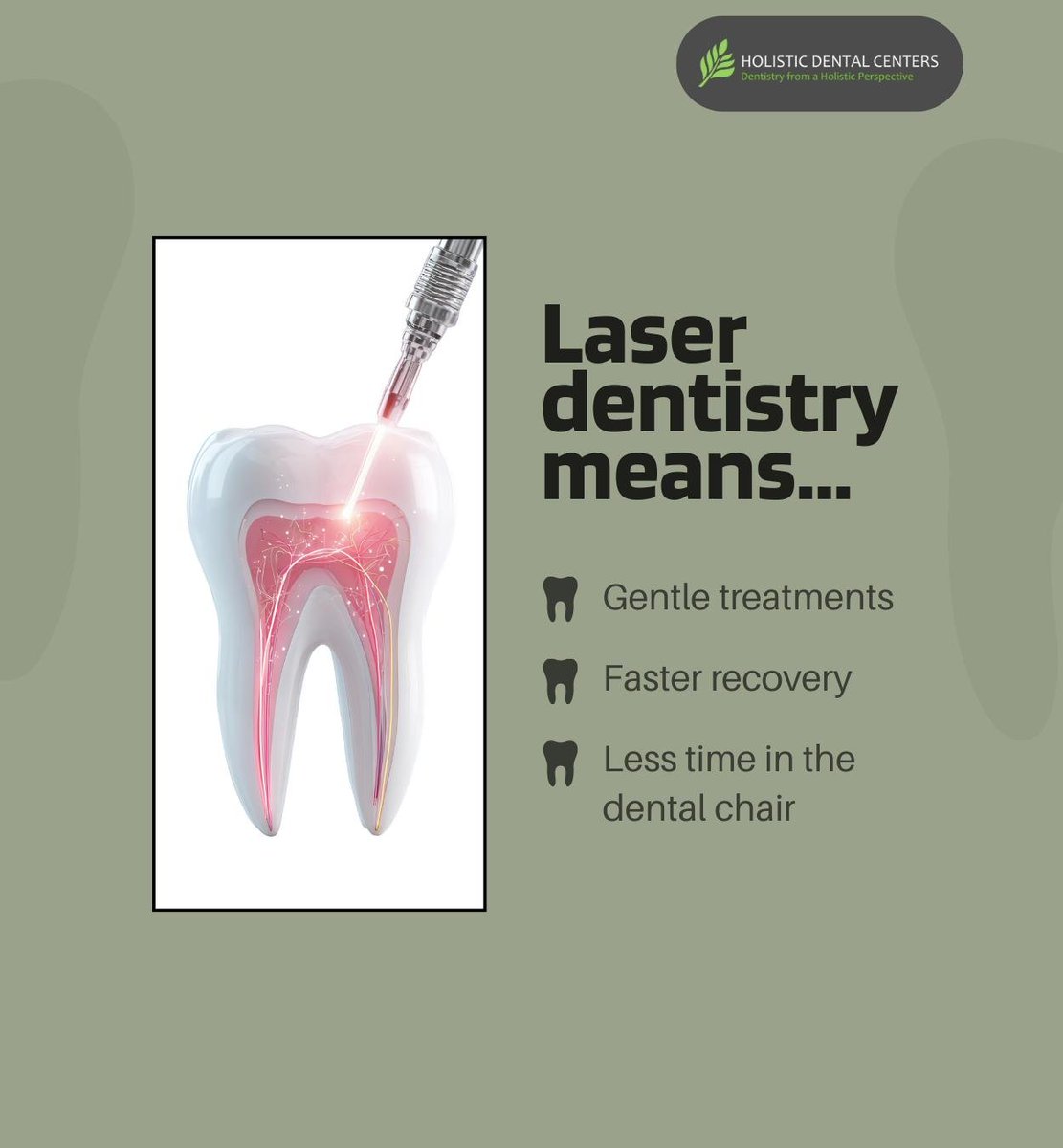 HolisticSmile's tweet photo. Did you know laser dentistry offers more precise treatment, which means you spend less time in the dental chair and recover faster? Learn more👇

https://t.co/BPVnWBtdaB
(919) 865-0700 / (704) 765-3150
1110 SE Cary Parkway Ste # 206 Cary, NC 27518

#laserdentistry #dentallaser https://t.co/w99sp97ROI