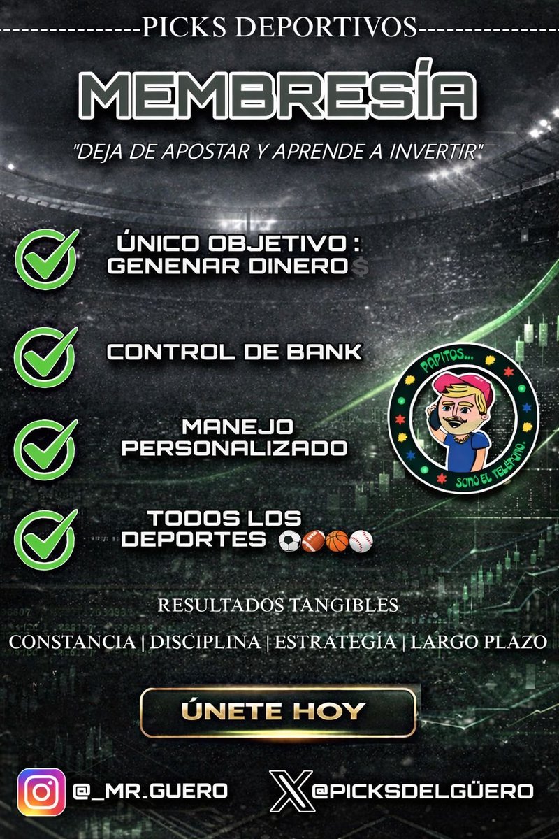 Que pedooooo

Los que van a querer trabajar conmigo en Marzo manden mensaje YAAAAA‼️🥵🤑👊

Y al más puro estilo de sus vende humo favoritos rifamos unos lugares gratis entre los RT 🫵🏻