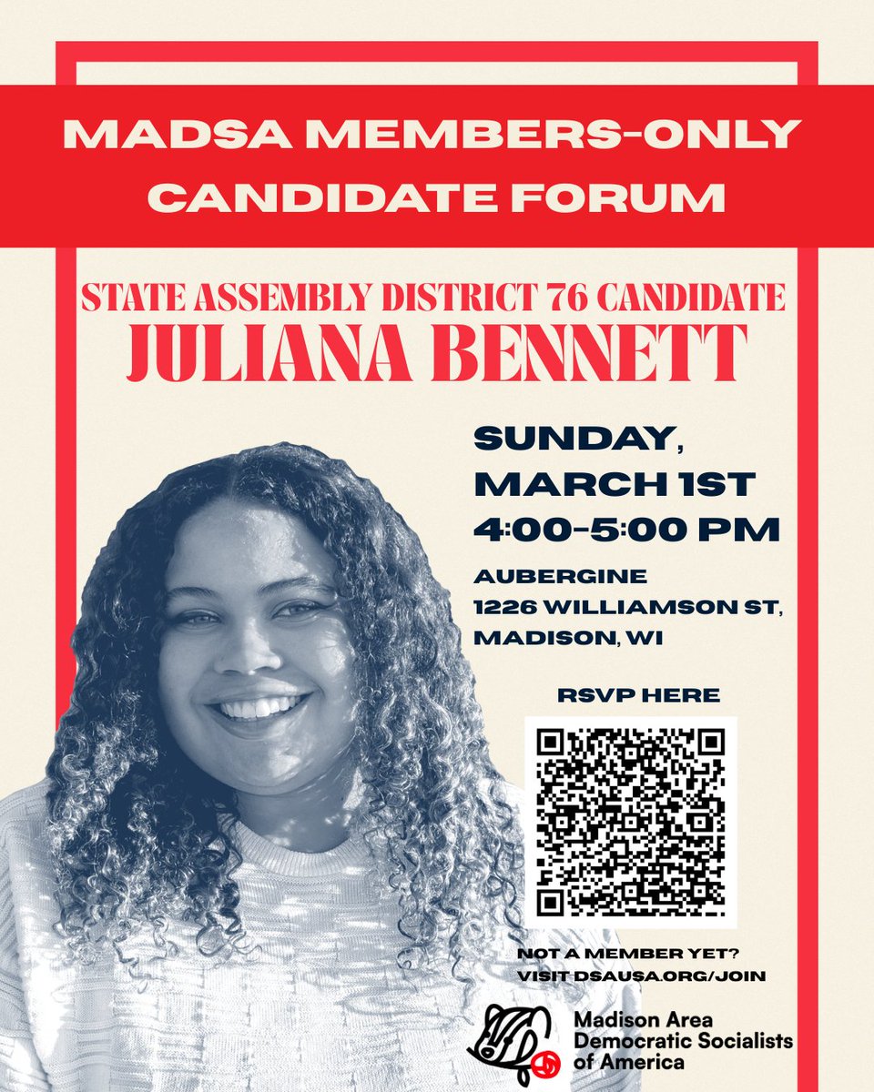 Madison DSA tweet media