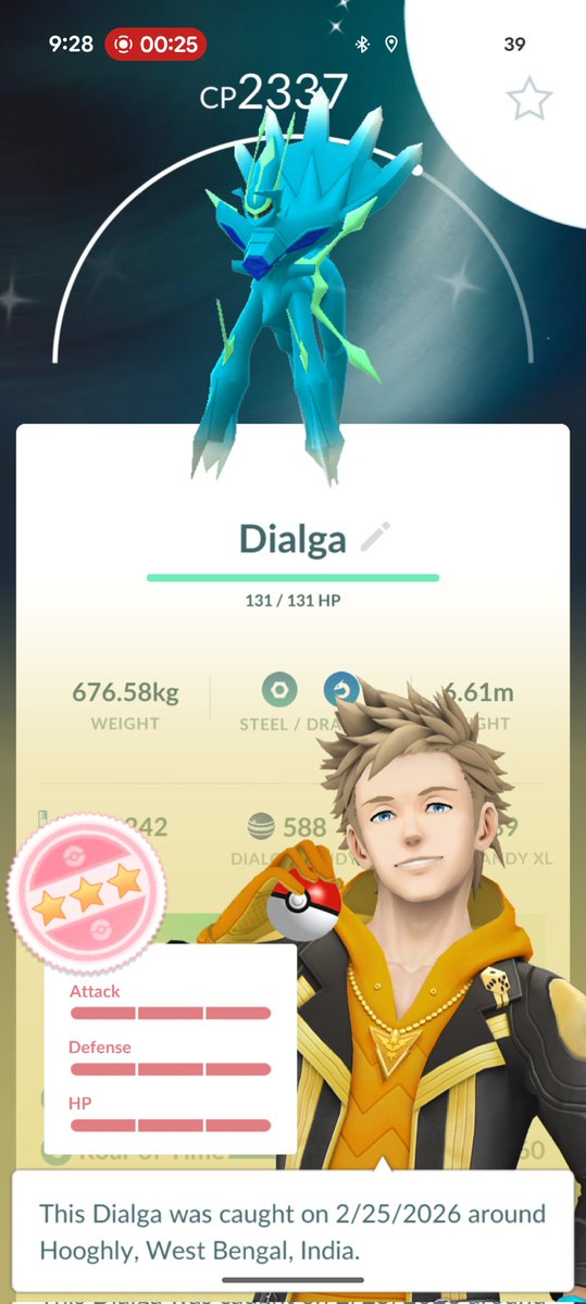 SHUNDO DIALGA with the move #PokemonGo