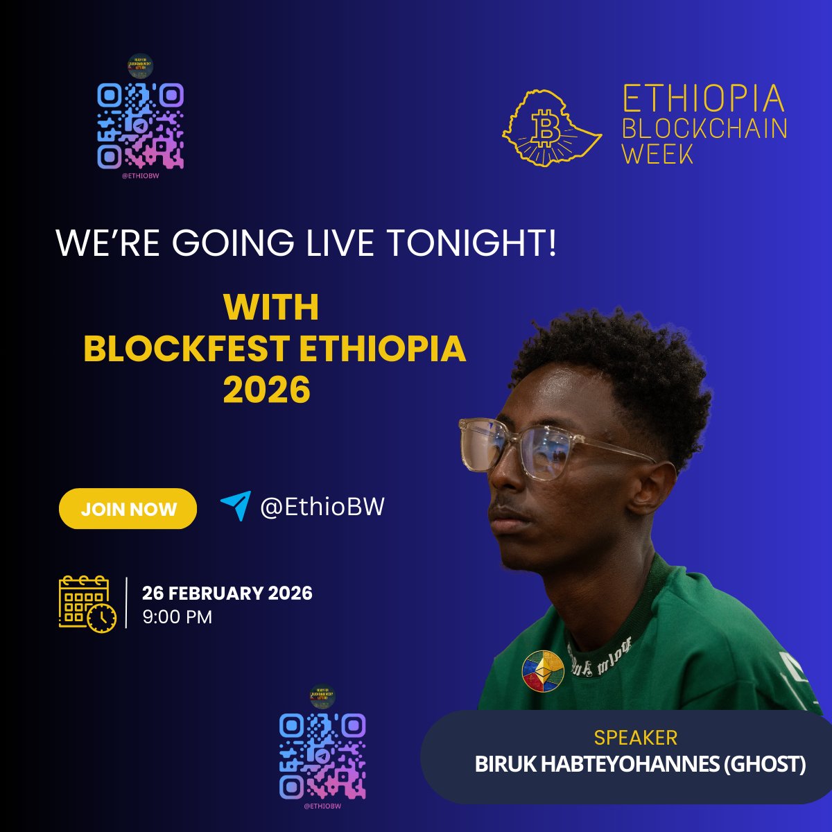 Ethiopian Blockchain Week tweet media