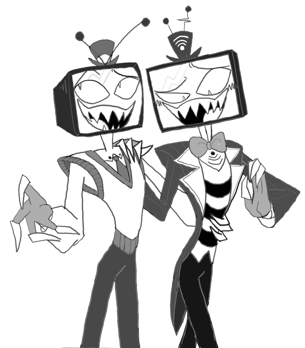 bearfread55's tweet photo. First drawing , I hope you like it ^_^
#voxcest #HazbinHotelVox #vox https://t.co/6egdGI33Lc