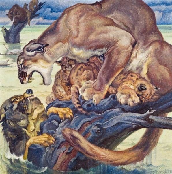 Norbertine Bresslern-Roth -  The Flood