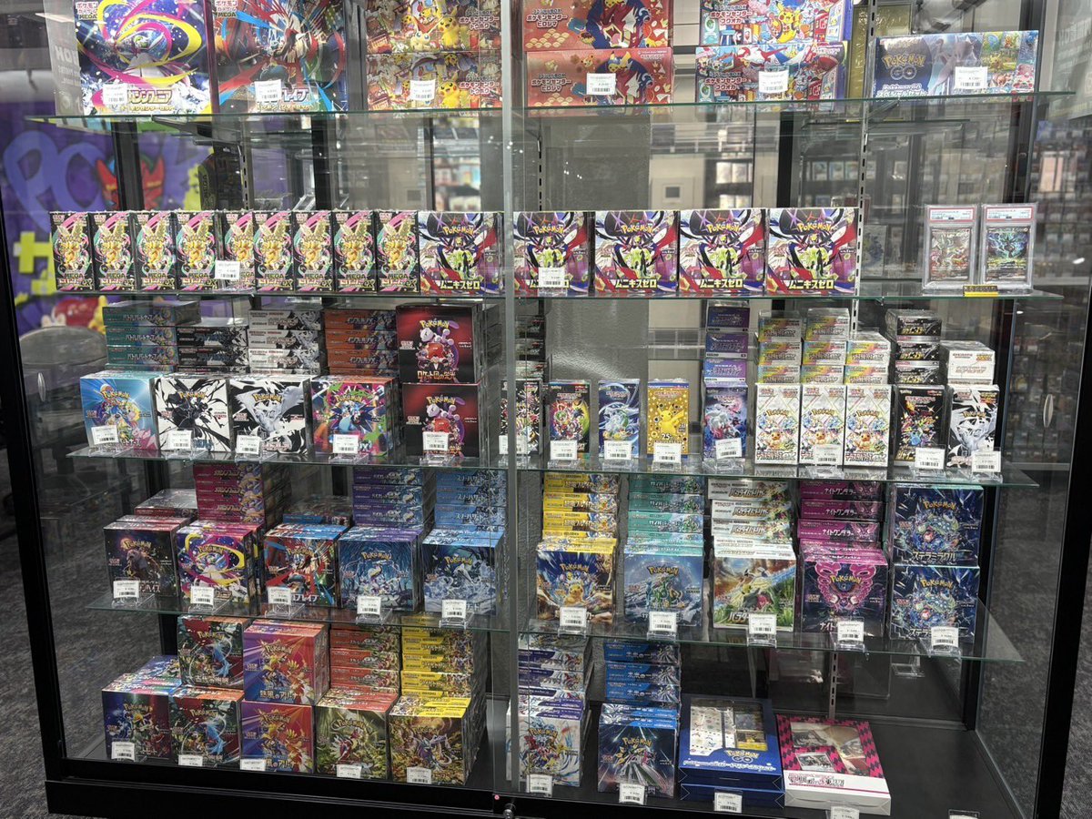 ✨✨未開封BOX販売のお知らせ✨✨ 【絶版〜最新弾まで多数在庫あり