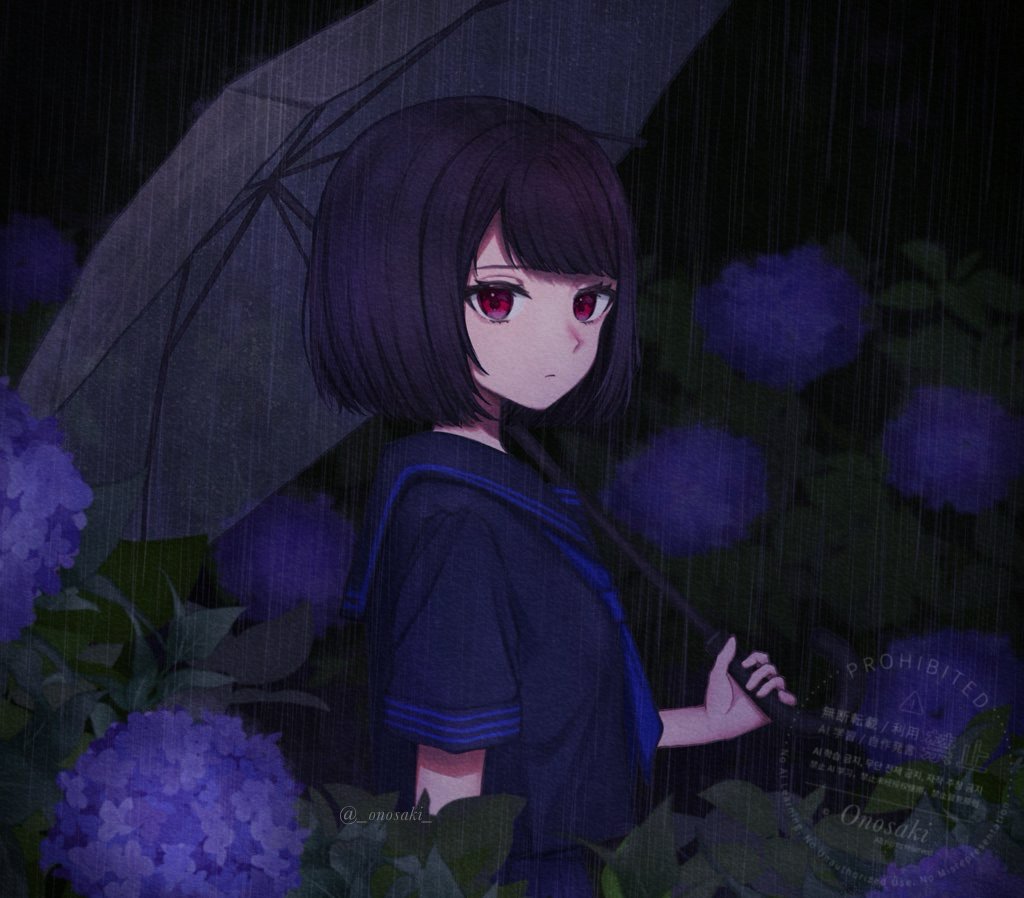 _onosaki_'s tweet photo. 雨の夜道 #oc https://t.co/JIL9YMoXhu