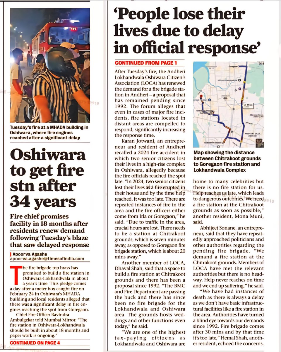ANDHERI LOKHANDWALA OSHIWARA CITIZEN'S ASSOCIATION tweet media