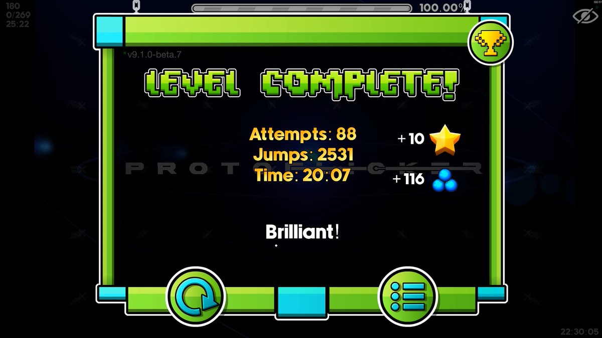 NEW HARDEST - PROTOFLICKER 100% - 25,437 atts

DE LAS MEJORES EXPERIENCIAS QUE HE TENIDO, AUNQUE HE SUFRIDO BASTANTE, LO HICE Y CON ORGULLO.