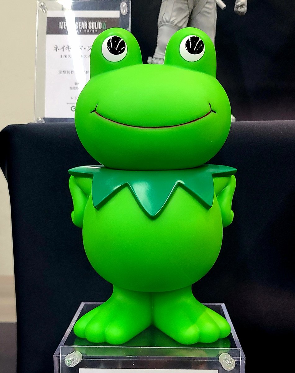 前回のワンフェス2016冬ではケロタンの貯金箱が展示されていたのですが