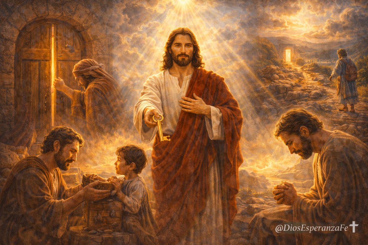 DiosEsperanzaFe's tweet image. En el #EvangelioDeHoy Jesús nos revela el rostro de un Padre que no juega con nuestras necesidades ni responde con indiferencia, sino con #amor providente. “Pidan y se les dará” no es una fórmula mágica, es una invitación a confiar sin reservas y ... 🧵

#SantaMisa #Esperanza #Fe