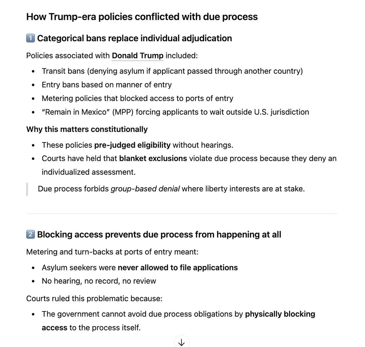 Regarding the State of the Union Address where Democrats refused to stand when Trump asked them if they would be willing to protect Americans more than illegals." 

It’s not that Democrats care more about illegals….it’s that Democrats care more about the Constitution.

Under our
