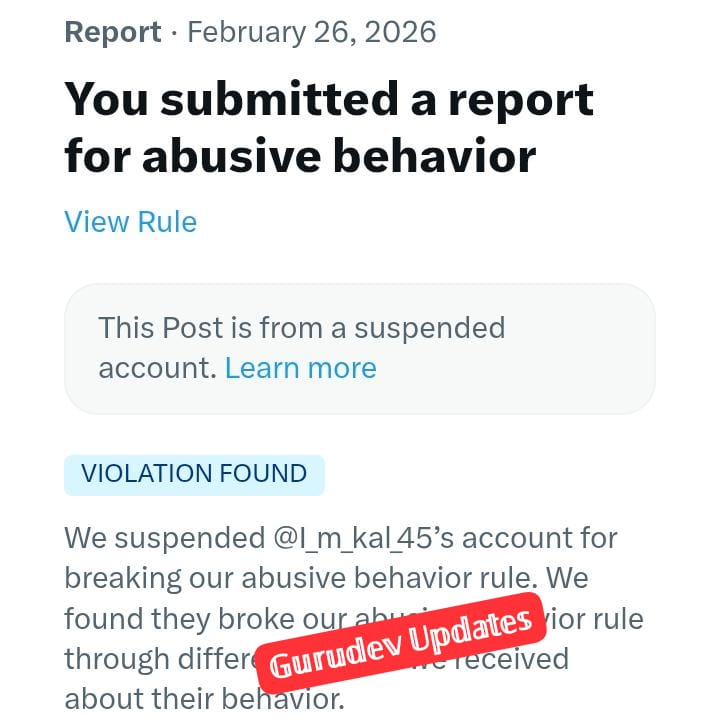 Team_Aahat_451's tweet photo. X suspends accounts which violate the X Rules
๐ฆ.๐ก๐ผ. 208
Hateful ID @I_m_kal_45
X Joined Feb.-2026
๐n๐ฅเคก๐เคเฅเคค
๐ค๐ฎ๐ณ #Aahat (เคเคนเค)๐))
๐ #๐พ๐ฆ๐ฃ๐ฆ๐๐๐ง_๐๐ก๐๐๐ฅ๐๐ค https://t.co/zq10C0r7HA