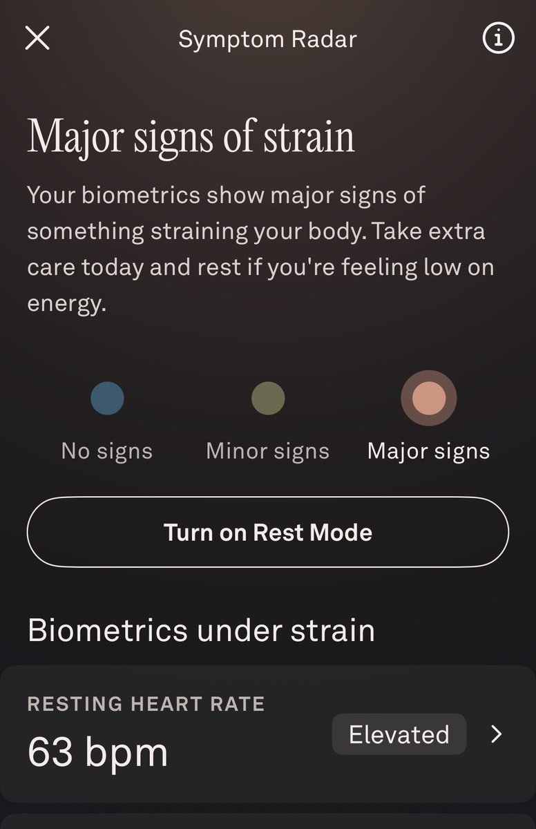 ElloSunsh1ne's tweet photo. Biometric confirmation of my imminent demise 😩
@ouraring #deathbydata https://t.co/CH3ejz4a7s