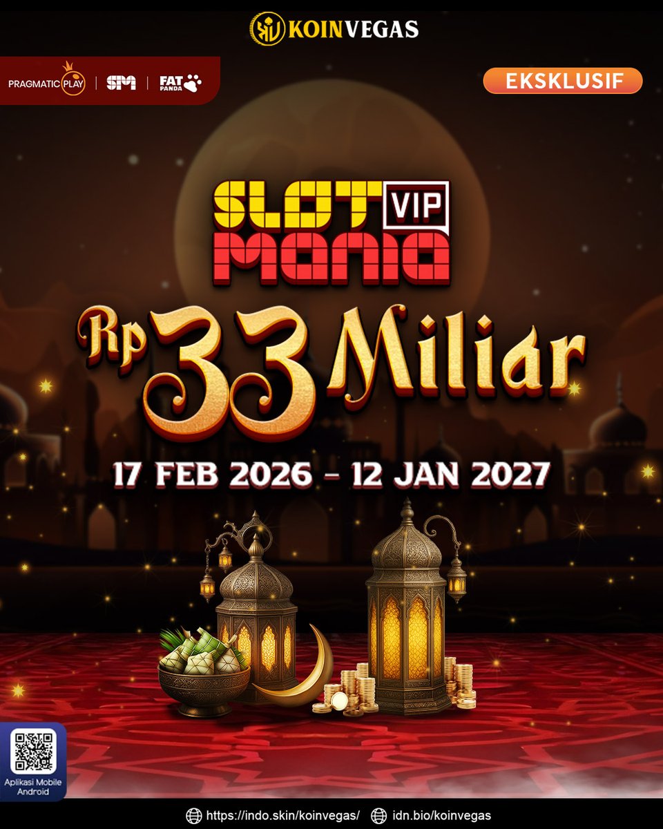 koinvgsOfc's tweet photo. 🔥 PROMO MINGGU INI LAGI PANAS! 🔥

IDNSLOT, MICROGAMING &amp; PP hadir dengan berbagai turnamen &amp; cashdrop spektakuler!

Total hadiah miliaran rupiah siap dibagikan 💰

Jangan cuma lihat orang lain menang — giliran kamu sekarang!
Main &amp; klaim peluangmu di KOINVEGAS 🚀 https://t.co/CFvKHTpgoQ
