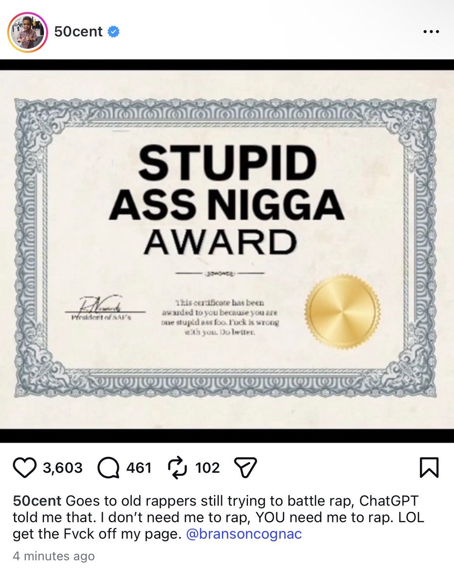 50 Cent responds to TI’s disstracks