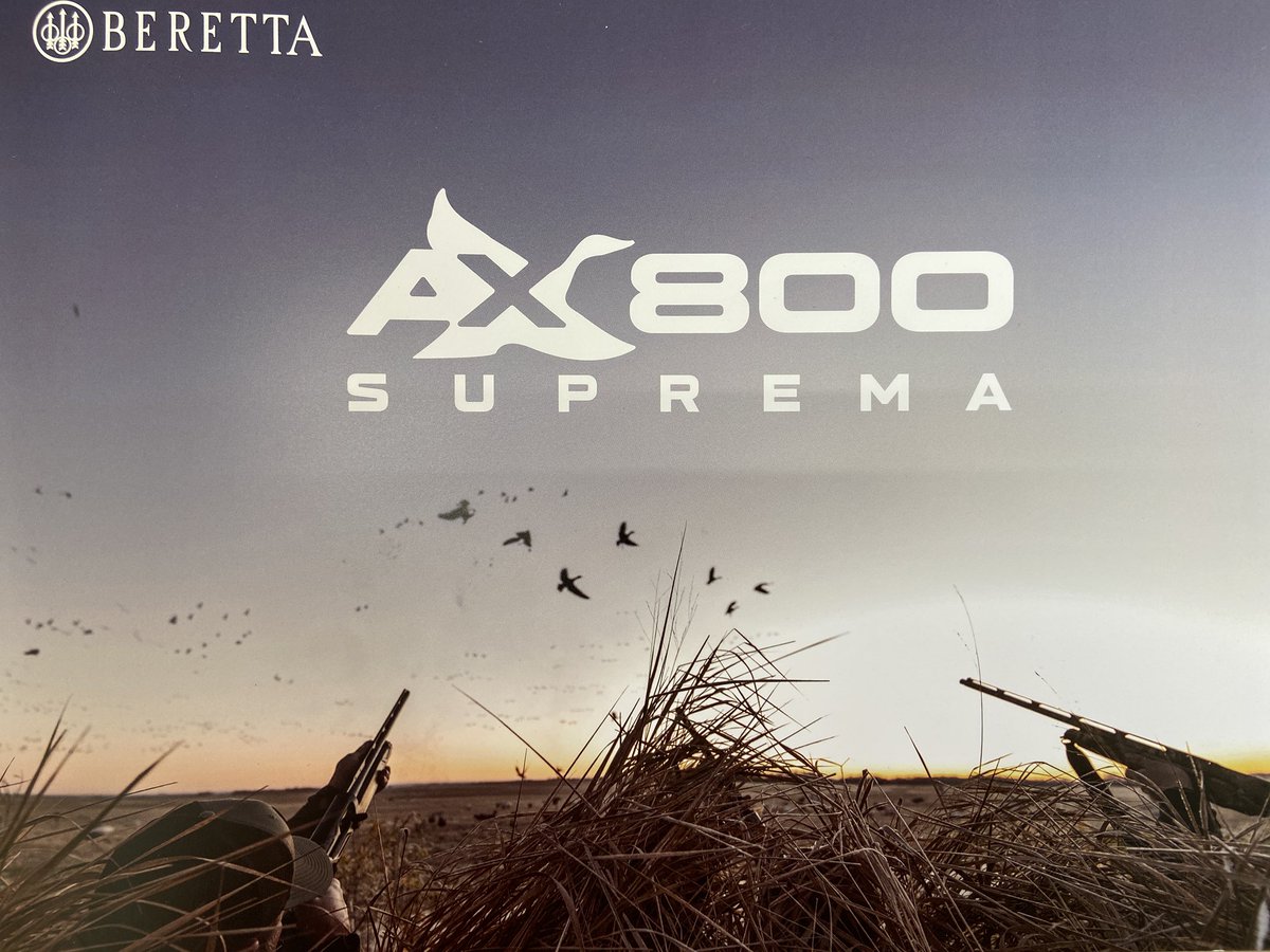 satsumakayaku's tweet photo. ベレッタニューモデルデビュー⁉️
「AX800 SUPREMA」😎
#beretta
#AX800
#SUPREMA https://t.co/Hn904YGsJ8