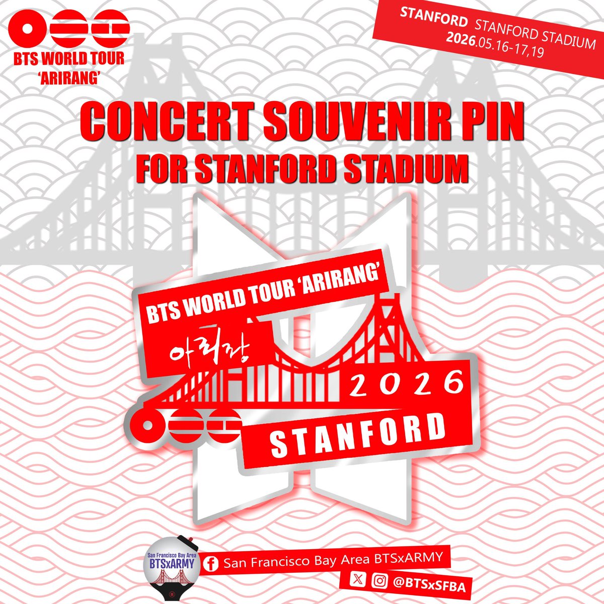 BTSxSFBA | #BTS_WORLDTOUR_STANFORD📍 tweet media