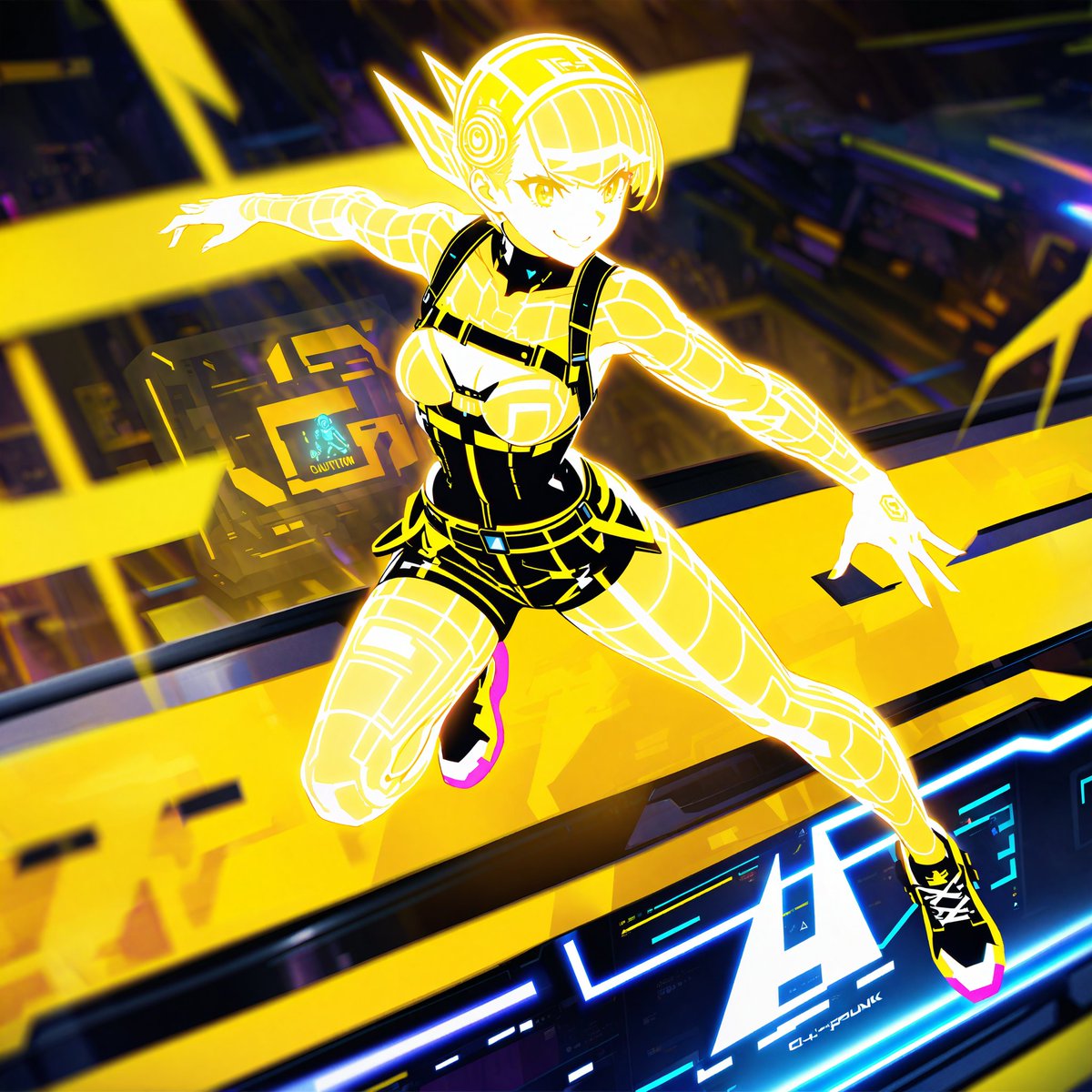 CAUTION.652」 #AIart #AIピクトグラム