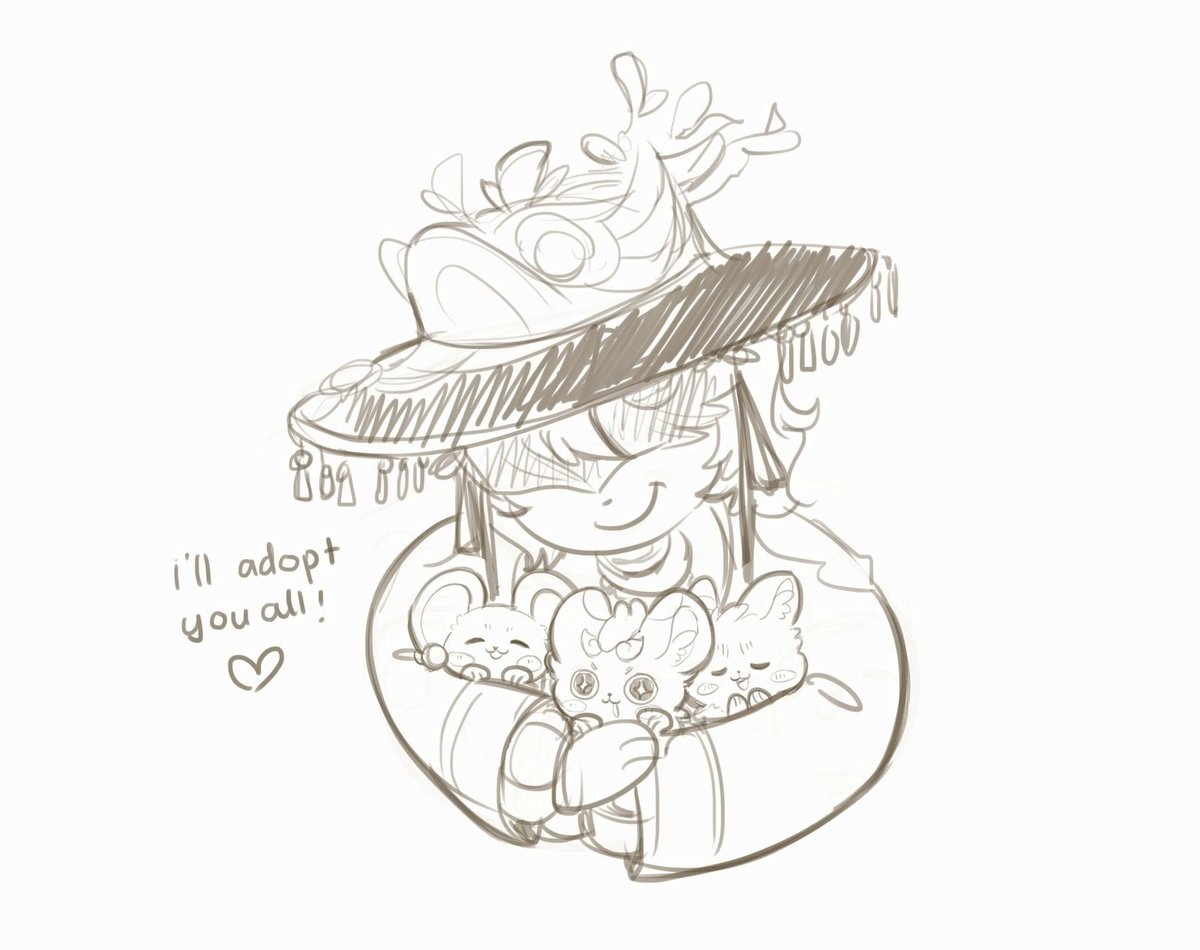 Mei_ShrIMP's tweet photo. i love this collab ^^
lil sketch of a cute moment with some random cuties 💖
#IdentityV #第五人格 https://t.co/CNrXOIxY8i