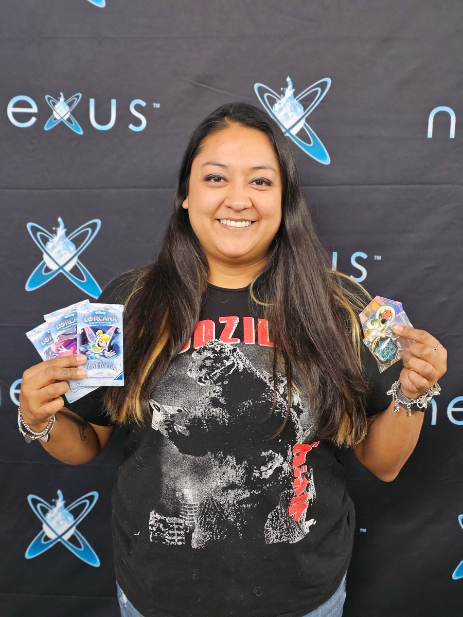 NXEsportsEvents's tweet photo. Congrats to Connie for winning our Disney Lorcana League! 🏆 📅 https://t.co/l6wmBe5UiW