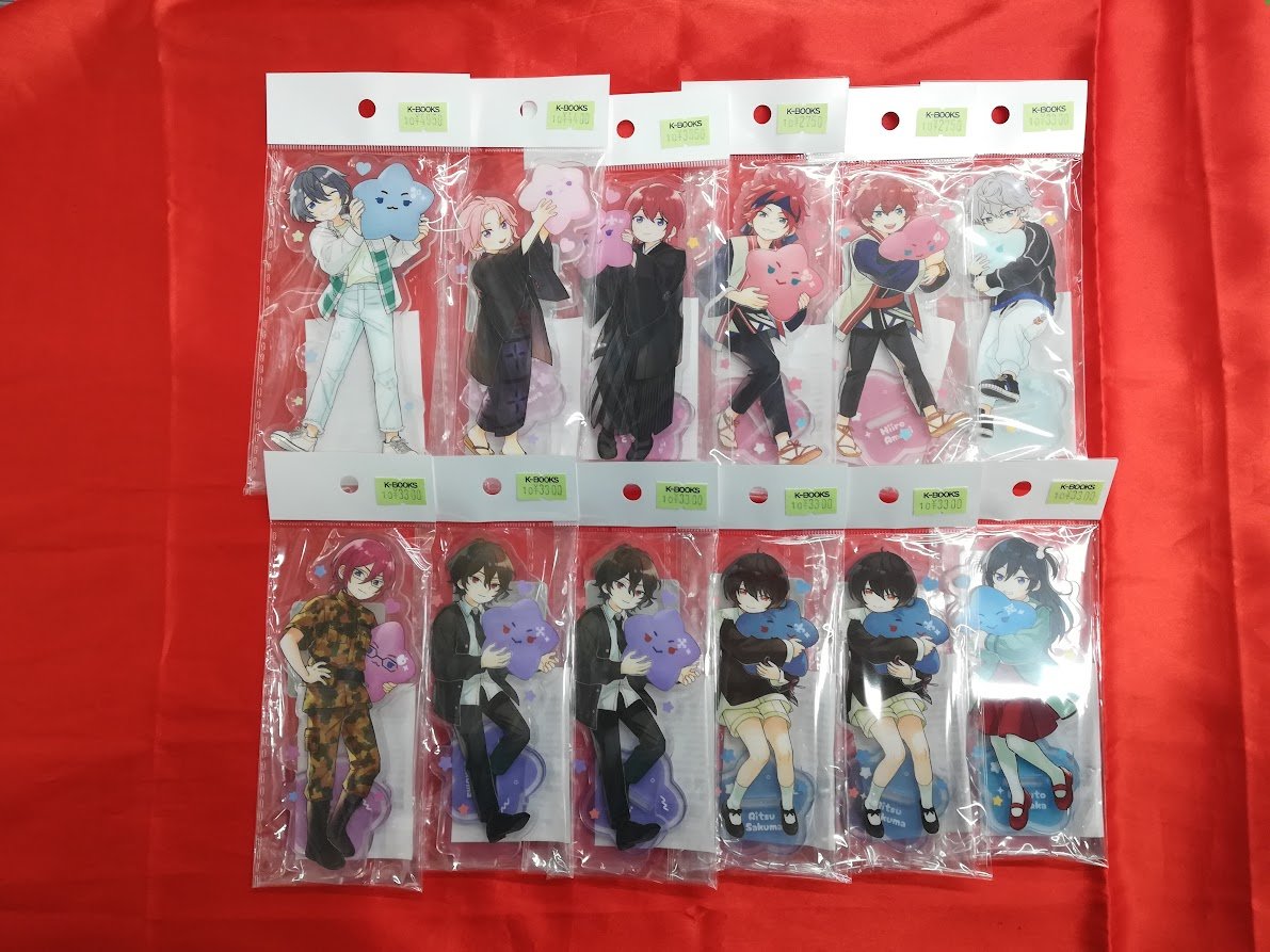 入荷情報】 「あんさんぶるスターズ！！」 童心珍蔵 アクリルスタンド