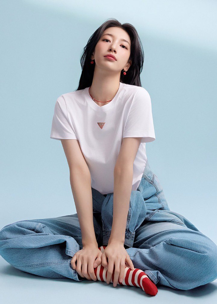 suzy x guess denim over the years… 🩵 2017 2026