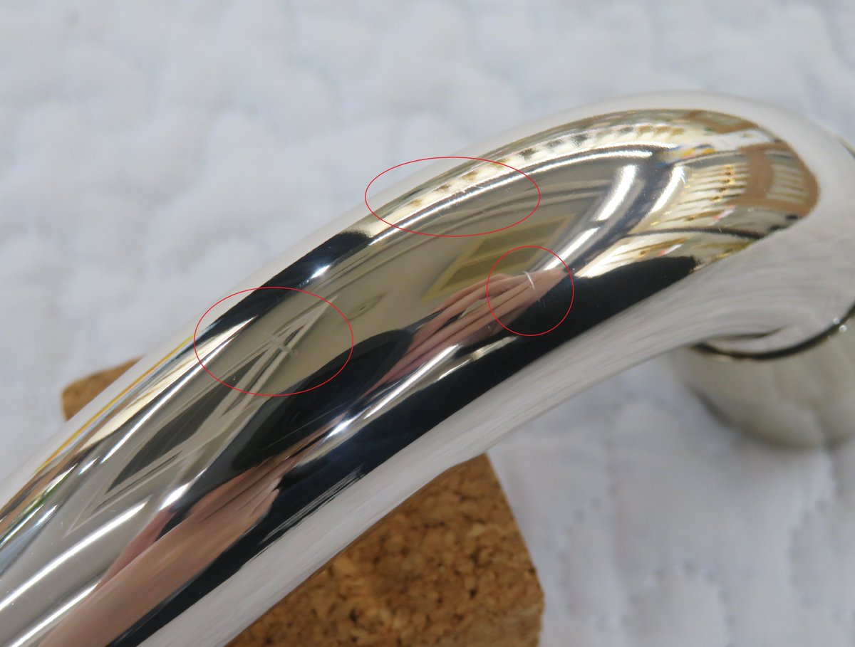 シリーズ３スターリングカーブドネック Selmer バリトン用ネック SerieIII スターリングシルバー アウトレット