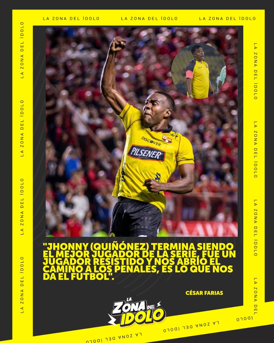 Lazonadeidolo's tweet photo. 🟡César Farías post clasificación en la Copa Libertadores 🗣️
“Nosotros sabíamos a dónde estábamos viniendo, estamos en la tierra del campeón del mundo, pero no nos iban a doblegar, salimos a jugar”.
-
-
-
#bsc #barcelonasc #cesarfarias https://t.co/oDOcJLFksP