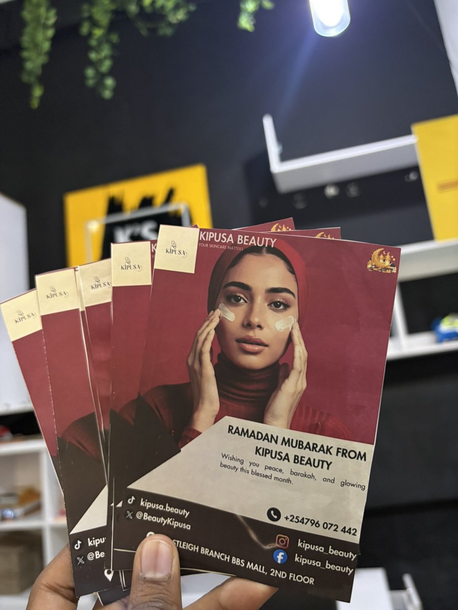 KsCopyShop1's tweet image. Printed to impress. 🔥

From flyers to business cards, Kipusa Prints turns your ideas into bold, high-quality branding materials.

Clean. Sharp. Professional.

Ready to stand out?

#KipusaPrints #QualityPrinting #BrandingMatters #BusinessVisibility #PrintKenya
