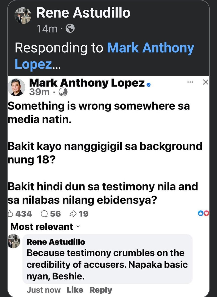 These ddshit idiots don't care that their "witnesses" are not credible as long as the guys say what they want to hear.

And yet they question Madriaga's statements against their lunatic cunt vp because the guy is facing charges in court.
😁

#DoubleStandardHypocrites