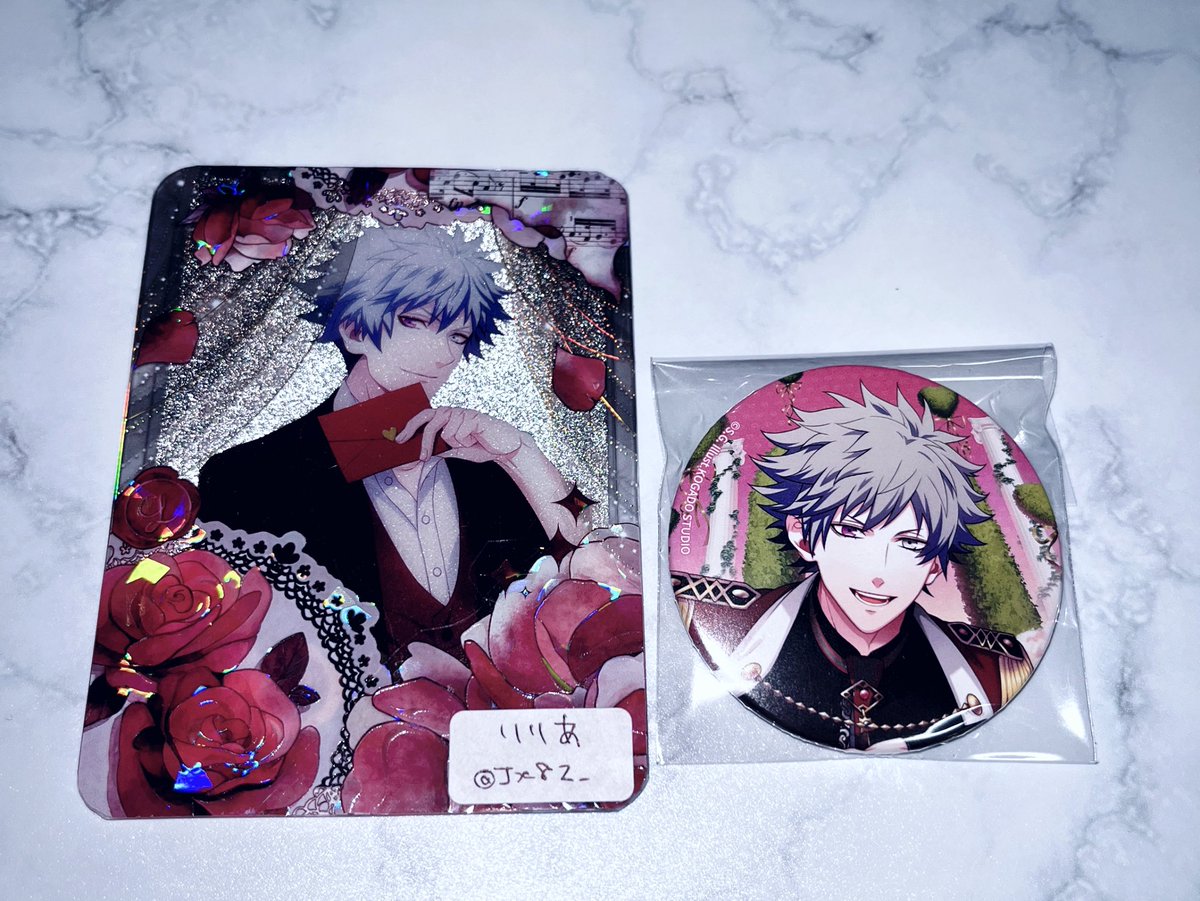 譲渡 交換 】 AGF うたプリ トレーディング缶バッジ Thanks for you