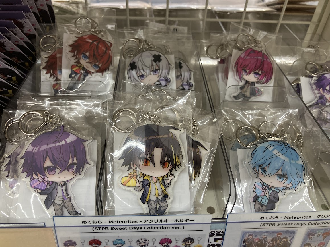 アニメイト限定・STPR Sweet Days Collectionグッズ第1弾】 当店で「め