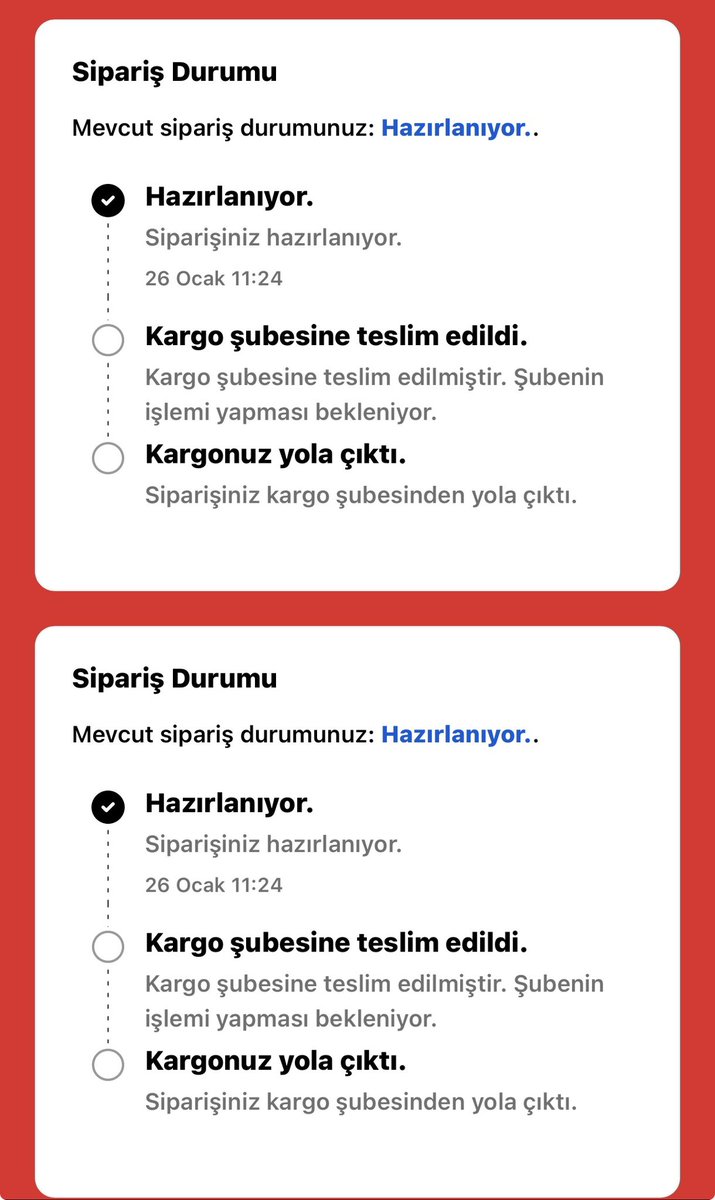 1 ay hala bekleyen var mı