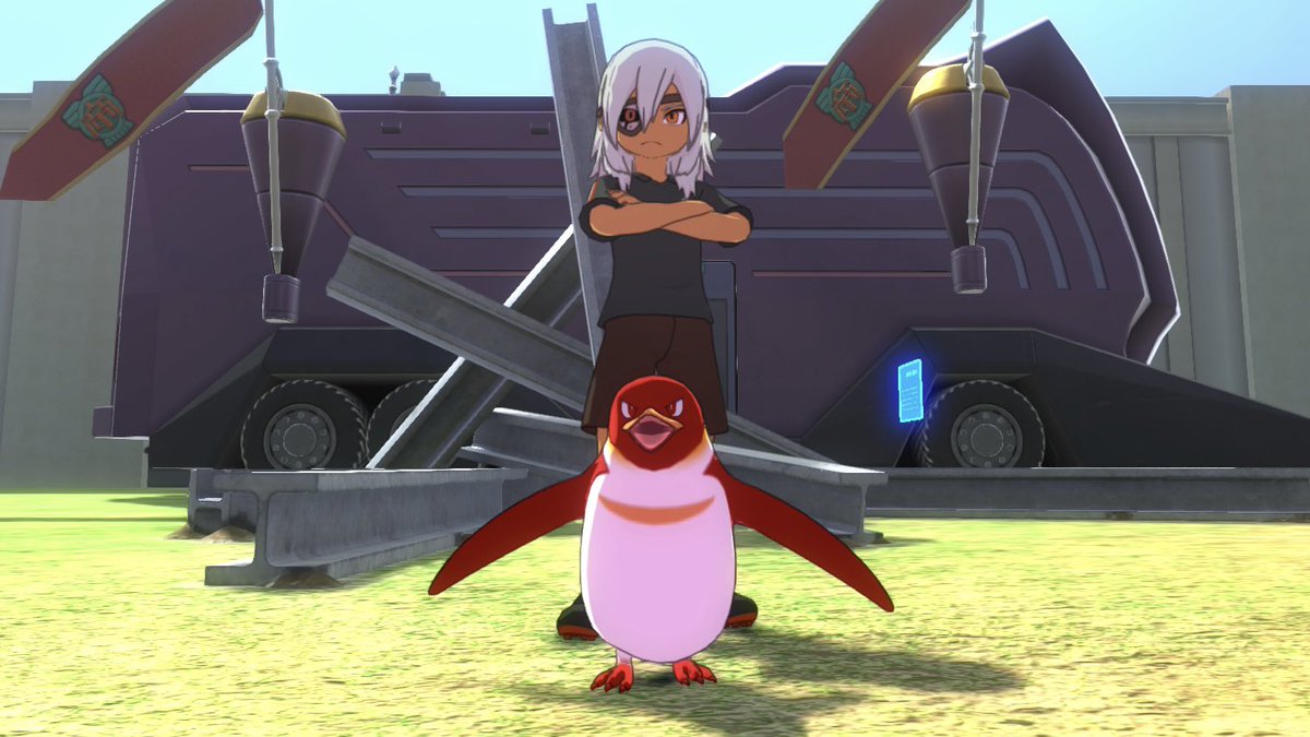 皇帝ペンギン1号と絆を深めたい佐久間
#イナズマイレブン #イナイレ
#キズナタウン