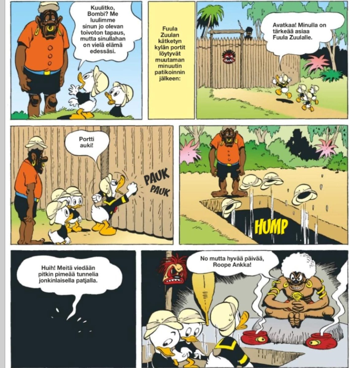 2023 ankkapiirtäjä Don Rosa tuomitsee Carl Barksin varhaisen Bombi -hahmon, vaikka vuosikymmeniä myöhemmin, 1994 käyttää itse samaa teemaa. Kun Barks aloitti piirtämisen, maailma oli hyvin erilainen. 
"Missä poltetaan kirjoja, poltetaan ihmisiäkin."