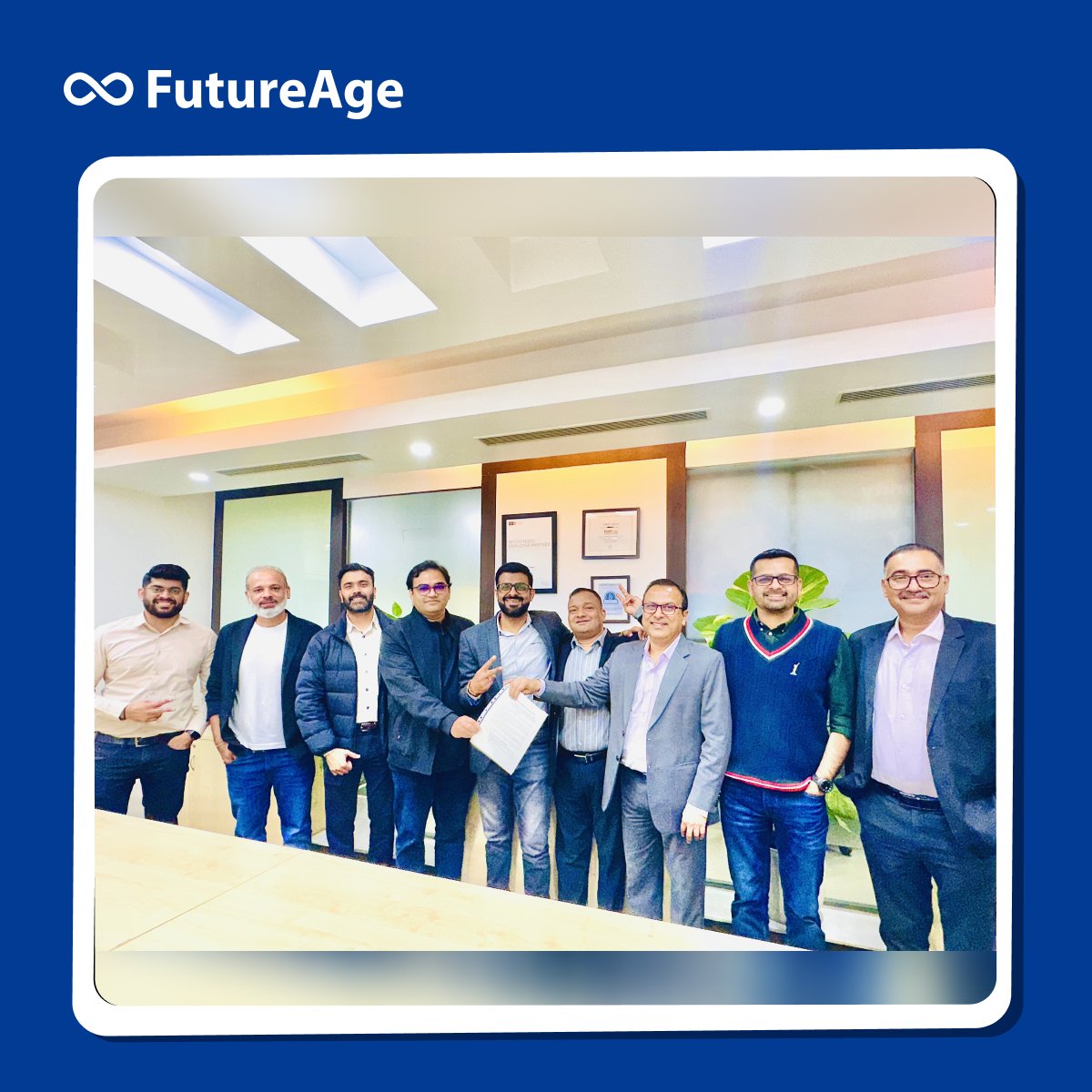 aifutureage's tweet photo. FutureAge AI Labs partners with #Wesoftek Solutions and @wechartered  Consultancy.

Building AI-first ventures and fueling growth for our partners across the ecosystem.

#FutureAge #Partnership #AI #Innovation https://t.co/7iG0bLCpT2