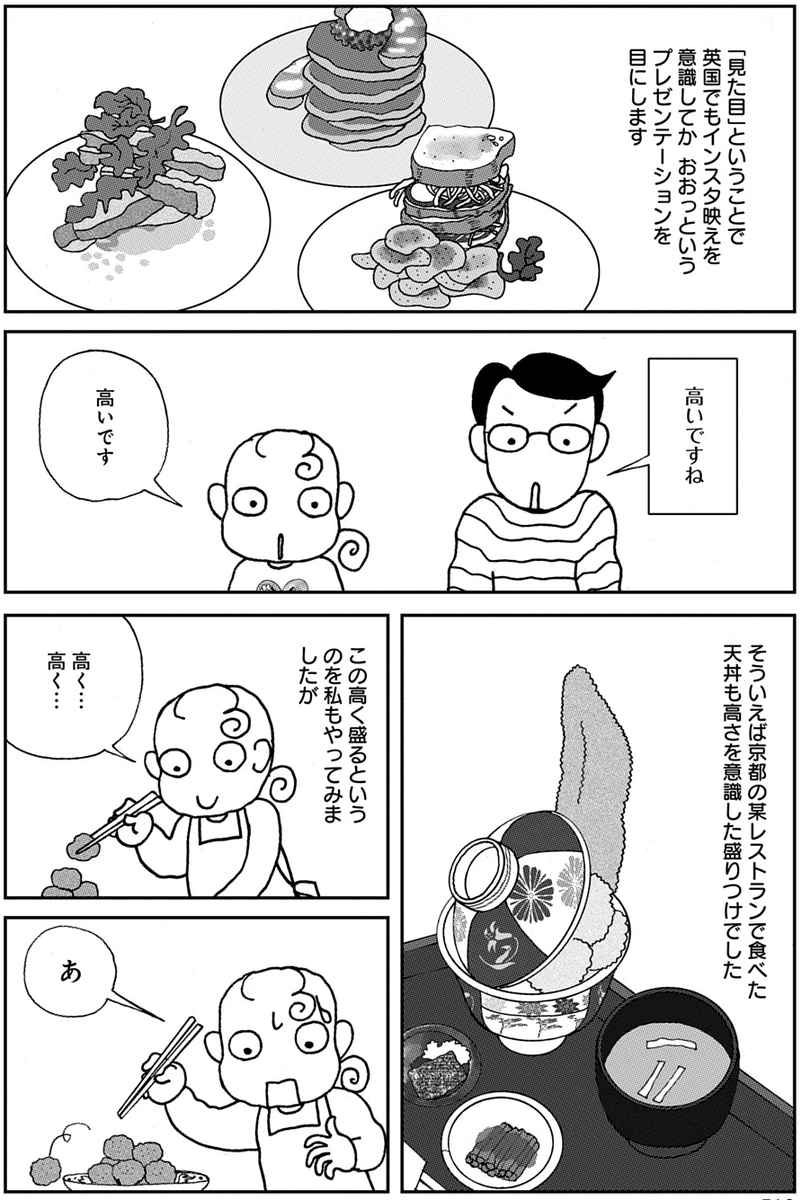 【#メロディ4月号 大好評発売中🍴】#玖保キリコ 先生の#イギリス 食べものエッセイ「#キリコのこばらのこみち」