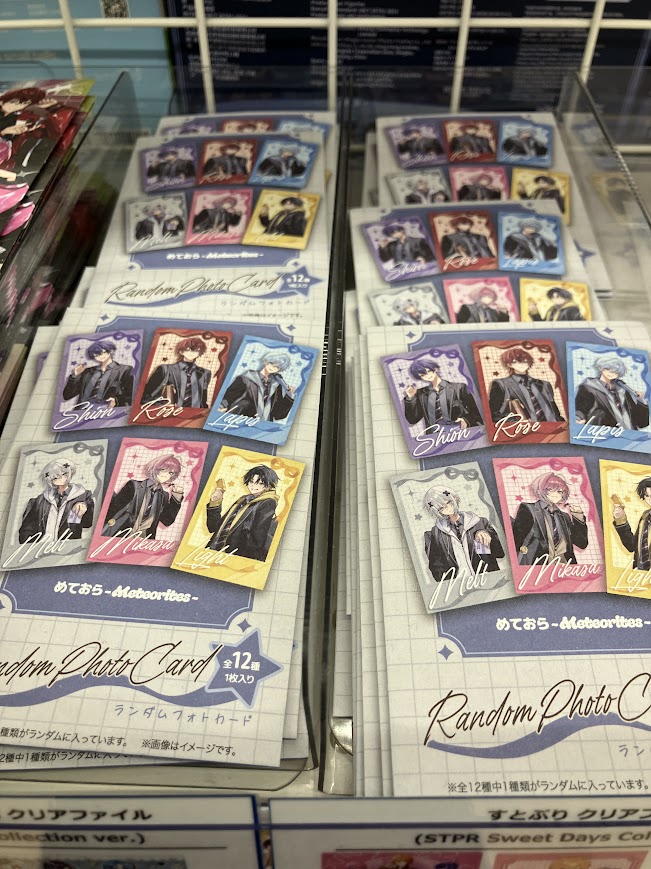 アニメイト限定・STPR Sweet Days Collectionグッズ第1弾】 当店で「め