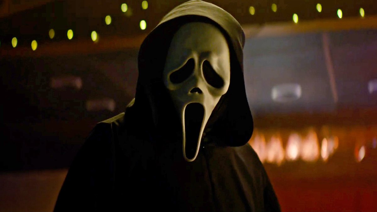 EpicFilmGuys's tweet photo. #Scream7 is the legacy sequel fans have been waiting for. A rip-roaring blast of bloody fun, with Craven-esque vibes fully in tact. Ghostface is back and as brutal as ever. Neve Campbell proves once again that she is THE all-time great Scream Queen. https://t.co/2Rcw9P7mVp