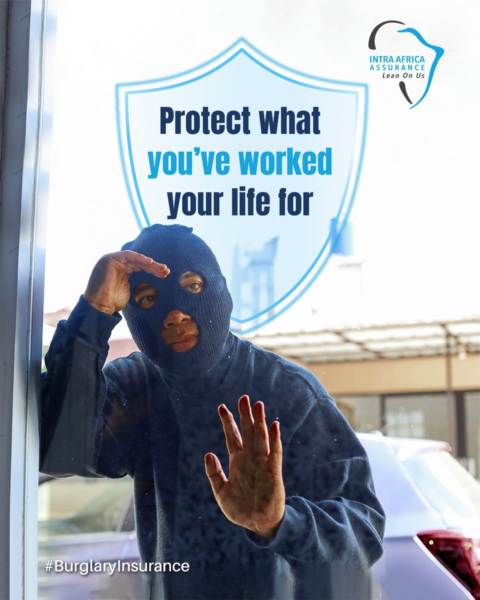 Building a business takes hard work, but a burglary can undo it all overnight. Protect your property with Burglary Insurance! 🛡️ Sleep better knowing you're covered.
 #BurglaryInsurance #KenyanBusiness #ProtectWhatMatters