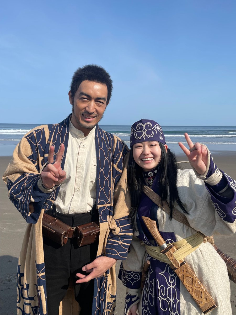 明日よる9時
#金曜ロードショー
『#ゴールデンカムイ 北海道刺青囚人争奪編』
特別編集版 がいよいよ放送ッ🔥

これを見れば、映画をもっと楽しめること間違いなしです💪

ぜひご覧くださいッ！

MG
＠kinro_ntv 
<a href="/kamuy_movie/">『ゴールデンカムイ』公式</a> 
＠ryohei_otani 
#谷垣ニシパ
#アシㇼパ
#大谷亮平 さん
#山田杏奈
