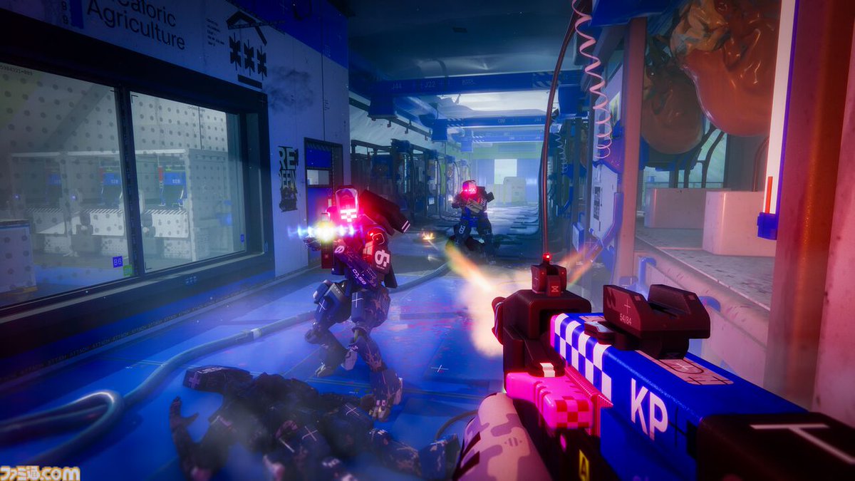 famitsu's tweet photo. 新作脱出型シューター『Marathon』先行プレイができるサーバー負荷テストが2月27日より開催
https://t.co/CigcMRScYq

『Halo』や『Destiny』のBungieが手掛ける新たなタイトルが、3月6日の発売に先駆けて楽しめる。テストに参加すると正式リリース時に使える報酬が入手可能。 https://t.co/LM2UNbd7S9
